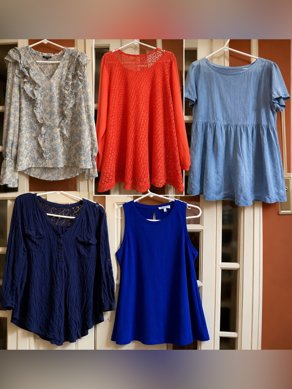 5 piece women’s tops bundle – size M